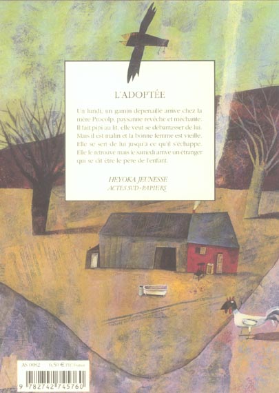 Quatrième de couverture de « L'ADOPTEE »