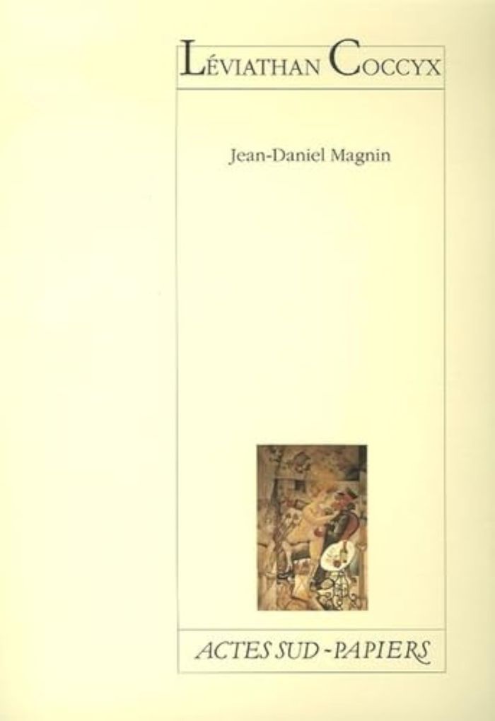 Couverture du livre « LEVIATHAN COCCYX » de Jean-Daniel Magnin, librairie Les Contes Infusés à Corte