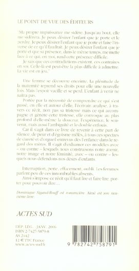Quatrième de couverture de « AIME »