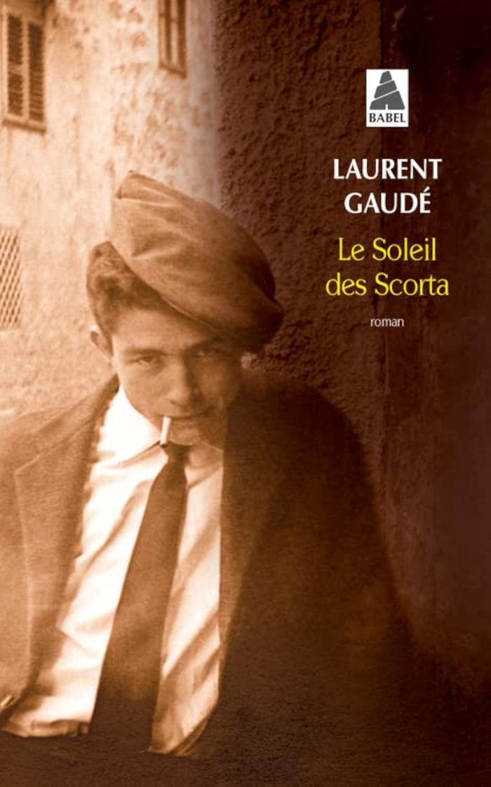 Couverture du livre « Le soleil des Scorta : roman » de Laurent Gaudé, librairie Les Contes Infusés à Corte