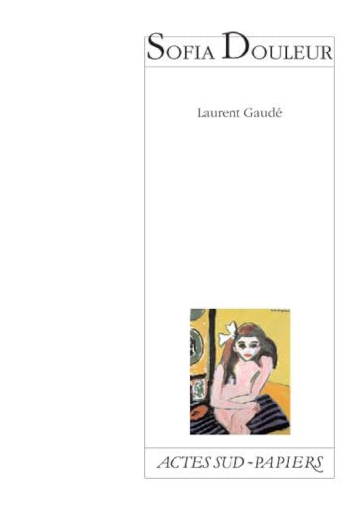 Couverture du livre « Sofia Douleur », librairie Les Contes Infusés à Corte