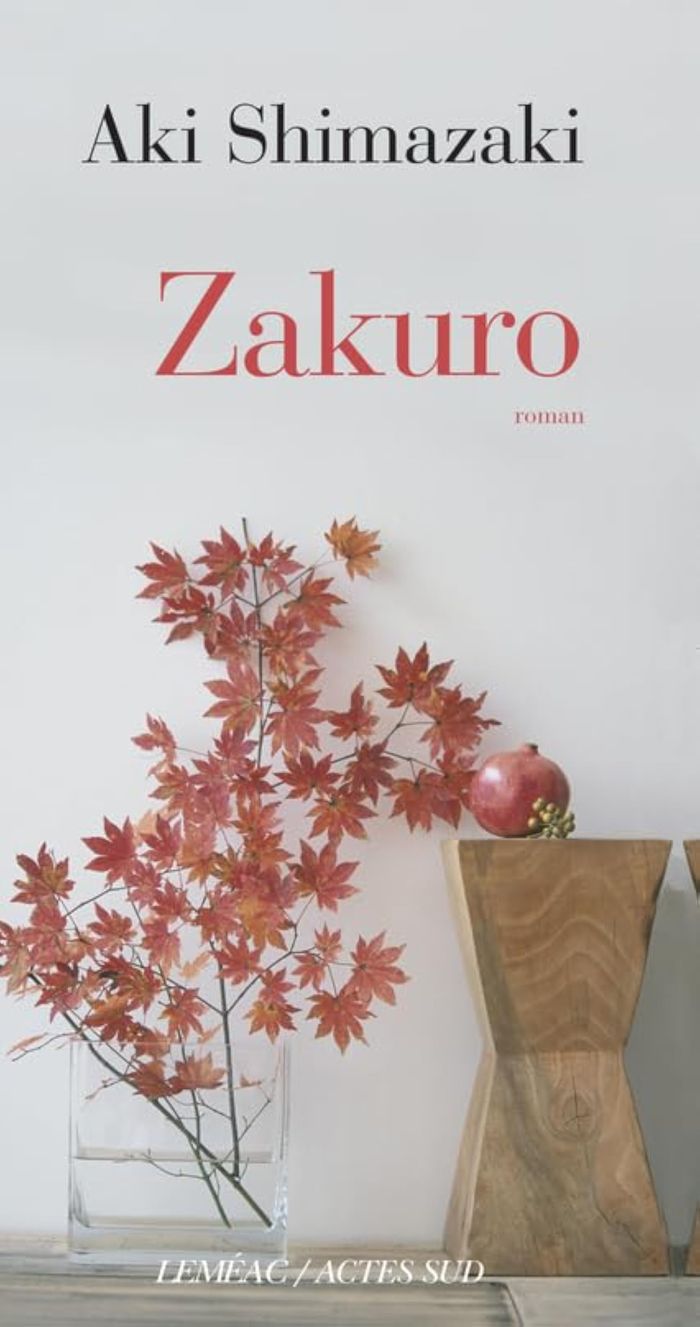Couverture du livre « Zakuro : roman » de Aki Shimazaki, librairie Les Contes Infusés à Corte