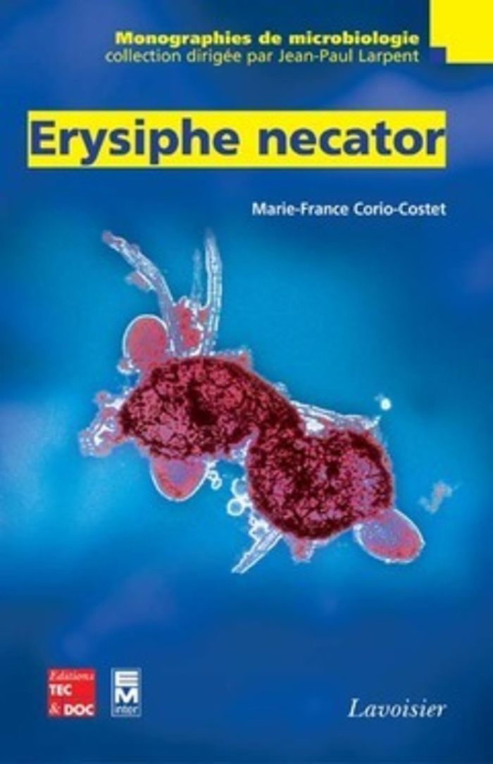 Couverture du livre « ERYSIPHE NECATOR » de M-F. Corio-Costet, librairie Les Contes Infusés à Corte