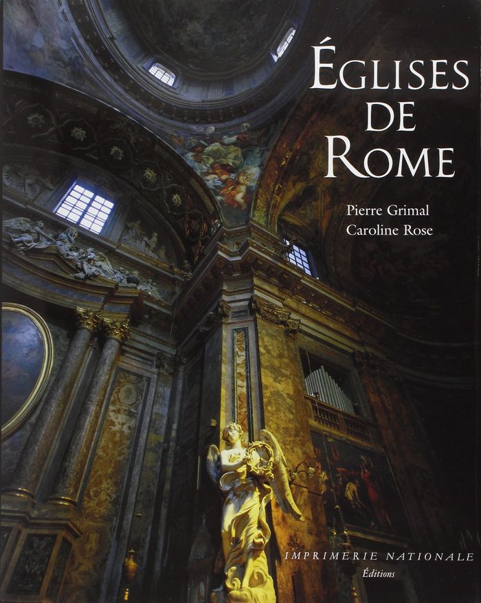 Couverture du livre « EGLISES DE ROME (RL) », librairie Les Contes Infusés à Corte