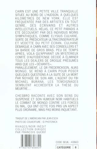 Quatrième de couverture de « LE LANGAGE DES CANNIBALES »