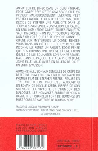 Quatrième de couverture de « GUMSHOE »