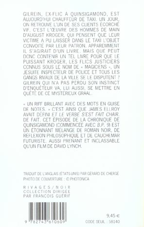 Quatrième de couverture de « ET LE VERBE S'EST FAIT CHAIR »