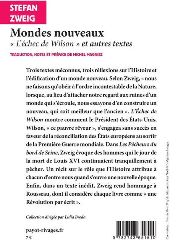 Quatrième de couverture de « Mondes nouveaux »