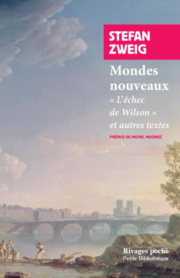 Couverture du livre « Mondes nouveaux » de Stefan Zweig, librairie Les Contes Infusés à Corte