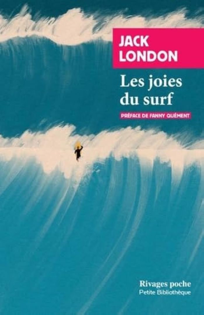 Couverture du livre « Les joies du surf » de Jack London, librairie Les Contes Infusés à Corte