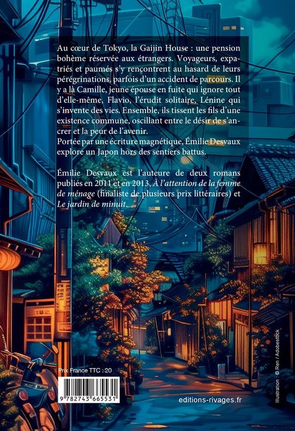 Quatrième de couverture de « Le ciel de Tokyo »