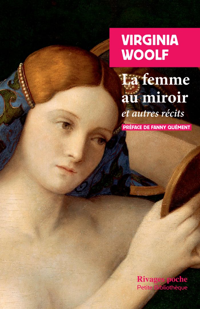Couverture du livre « La femme au miroir : et autres récits » de Virginia Woolf, librairie Les Contes Infusés à Corte