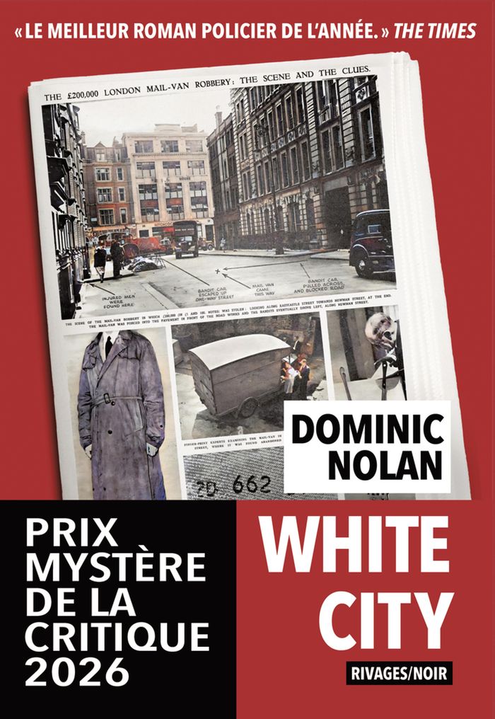 Couverture du livre « White city » de Dominic Nolan, librairie Les Contes Infusés à Corte