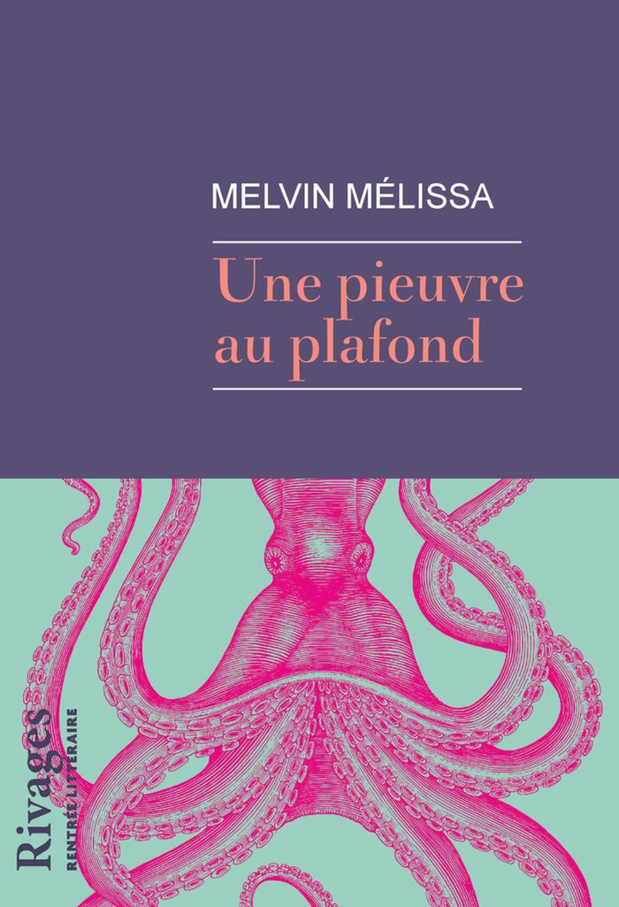 Couverture du livre « Une pieuvre au plafond » de Melvin Mélissa, librairie Les Contes Infusés à Corte