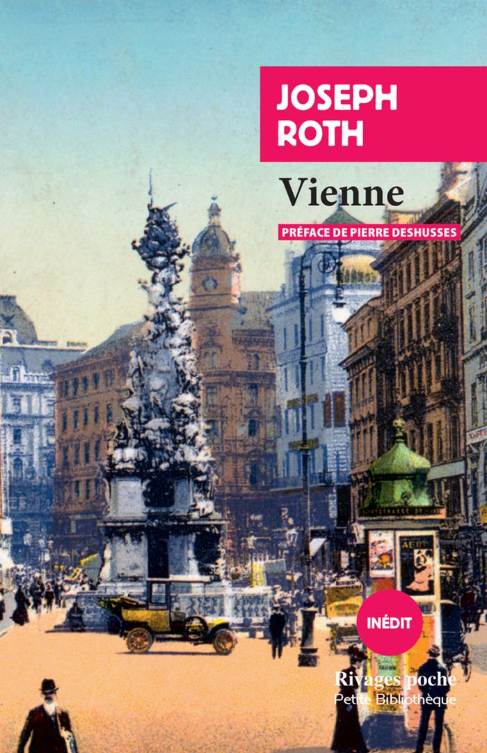 Couverture du livre « Vienne : reportages de 1919 » de Joseph Roth, librairie Les Contes Infusés à Corte