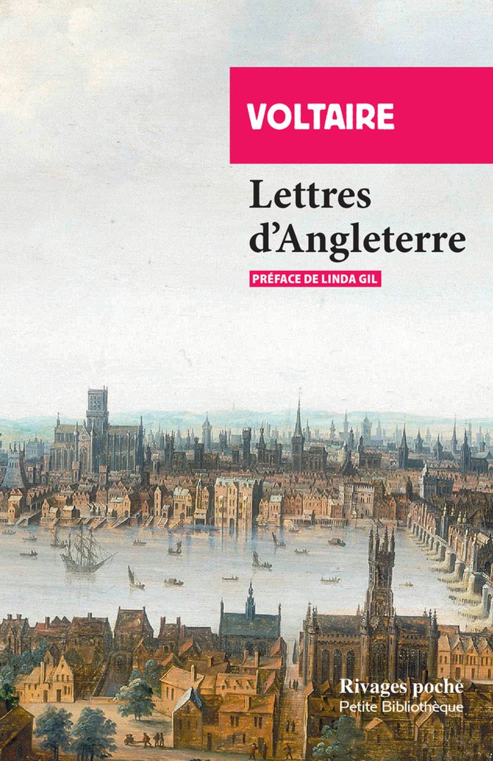 Couverture du livre « Lettres d'Angleterre » de Voltaire, librairie Les Contes Infusés à Corte