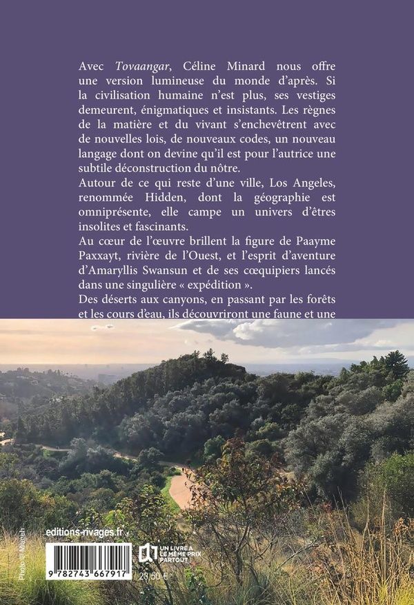Quatrième de couverture de « Tovaangar »
