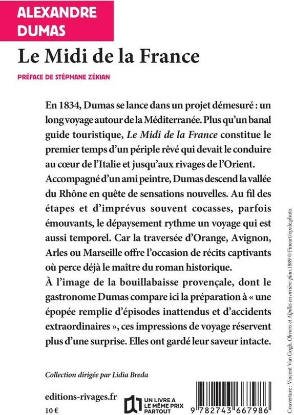 Quatrième de couverture de « Le Midi de la France »