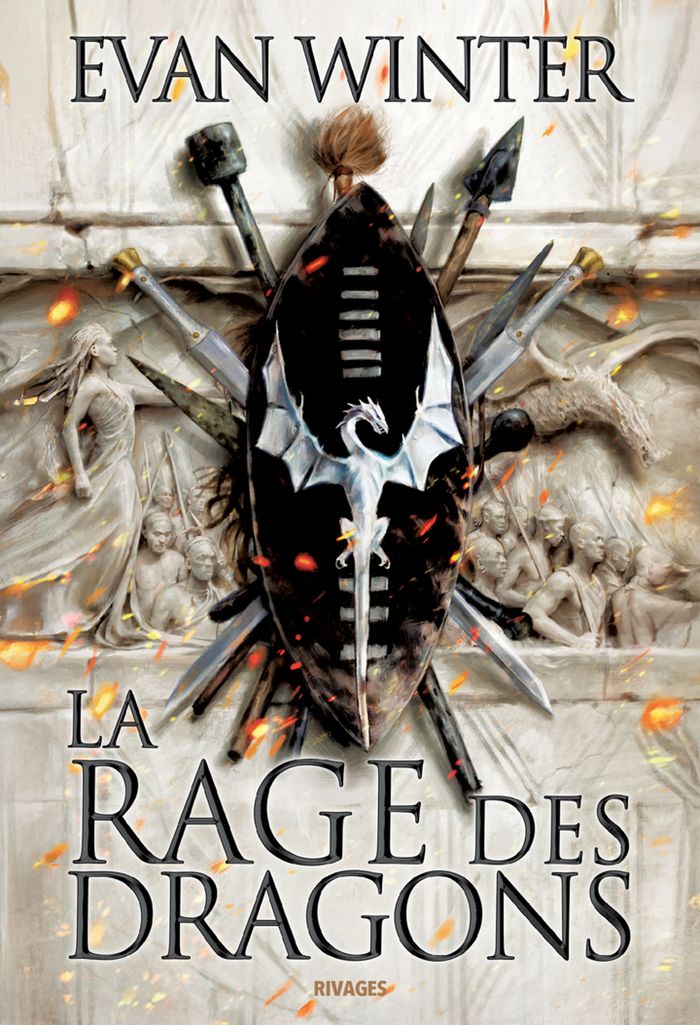 Couverture du livre « La rage des dragons » de Evan Winter, librairie Les Contes Infusés à Corte