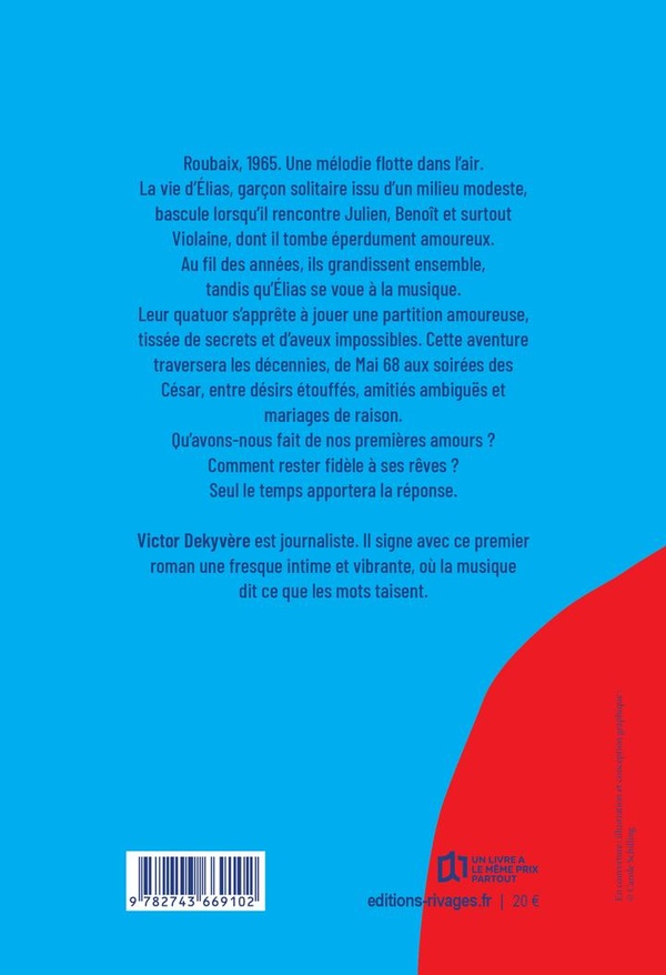 Quatrième de couverture de « Les années bleues »