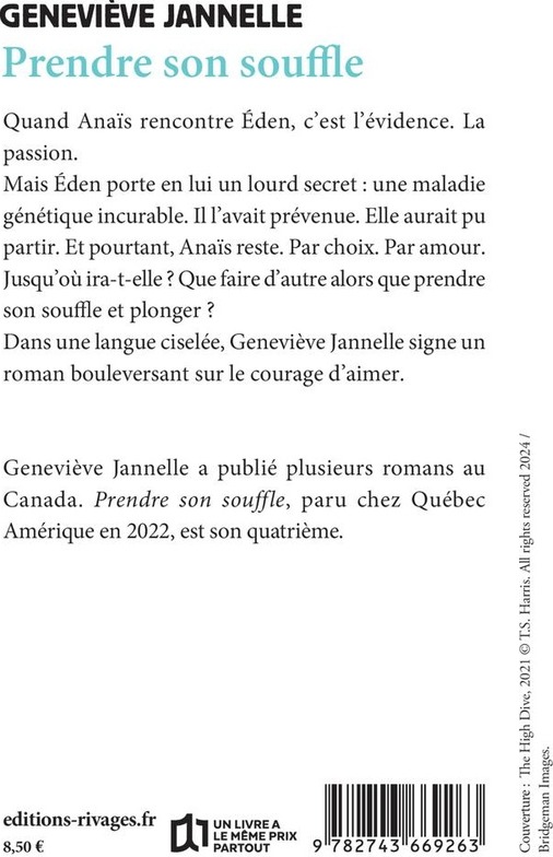 Quatrième de couverture de « Prendre son souffle »