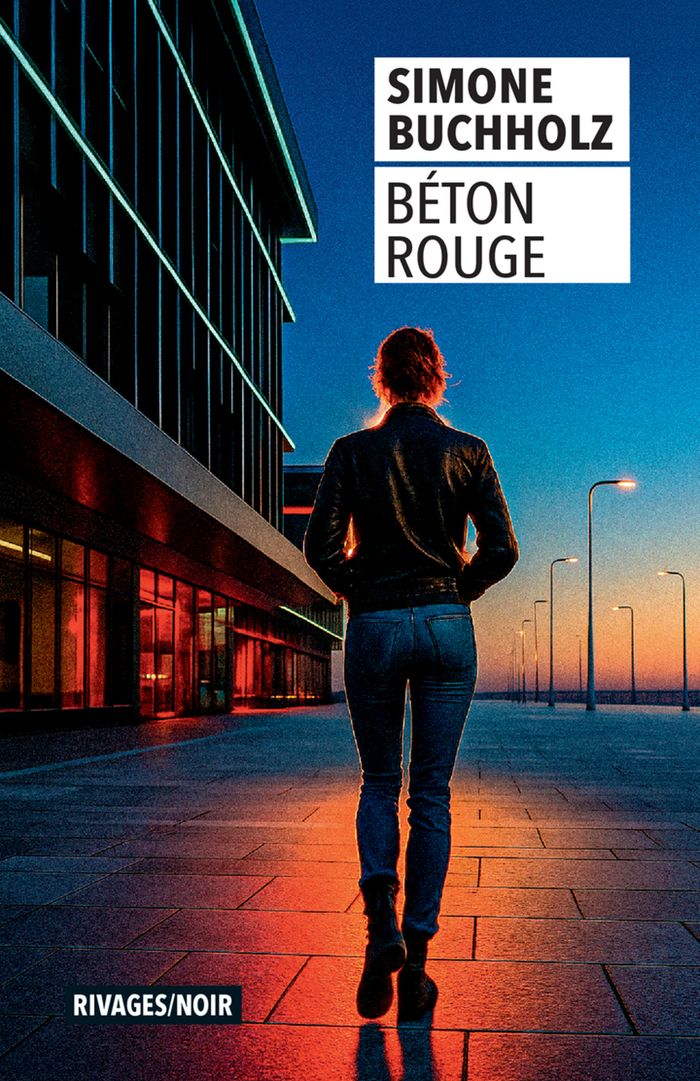 Couverture du livre « Béton rouge » de Simone Buchholz, librairie Les Contes Infusés à Corte
