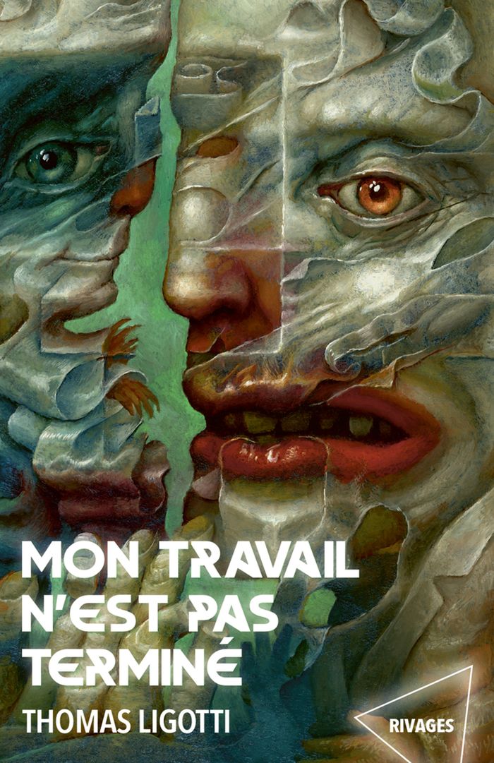 Couverture du livre « Mon travail n'est pas terminé » de Thomas Ligotti, librairie Les Contes Infusés à Corte