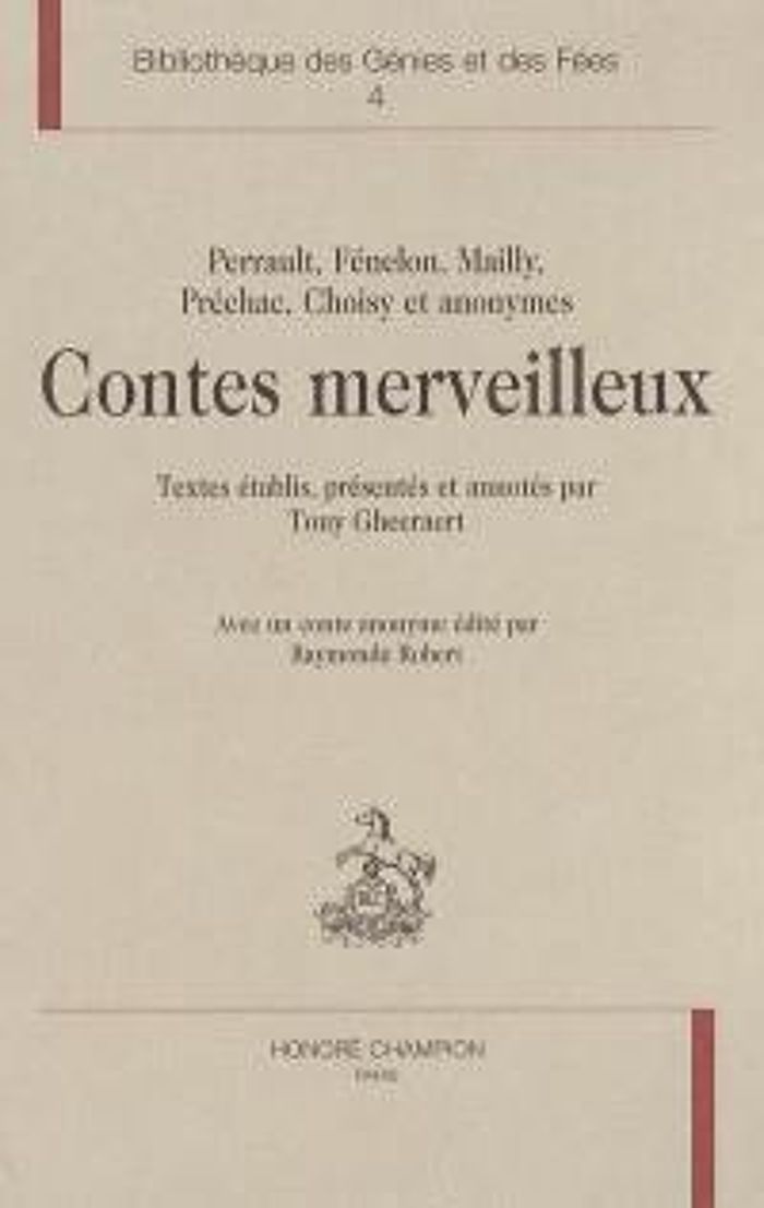 Couverture du livre « CONTES MERVEILLEUX » de Tony Gheeraert, librairie Les Contes Infusés à Corte