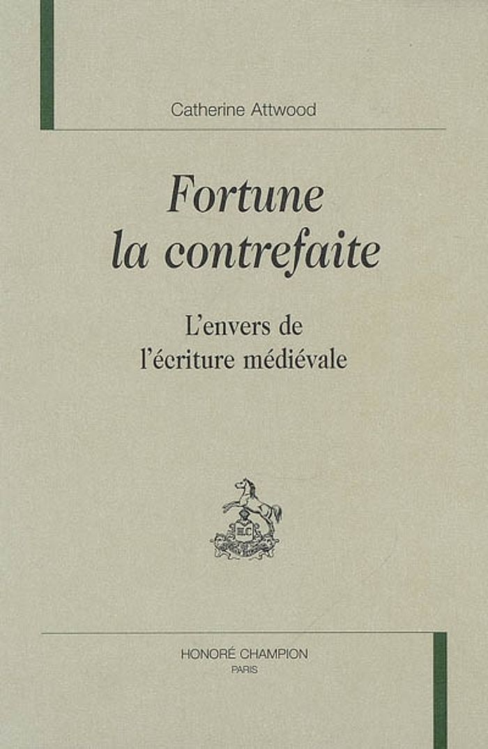 Couverture du livre « FORTUNE LA CONTREFAITE » de Catherine Attwood, librairie Les Contes Infusés à Corte