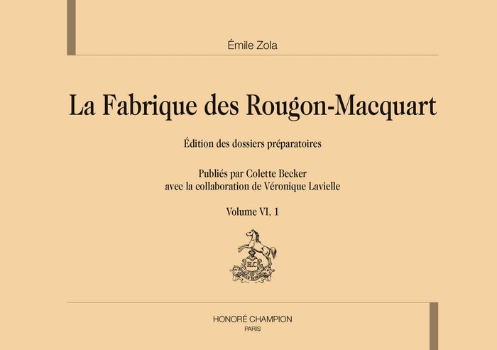 Couverture du livre « LA FABRIQUE DES ROUGON-MACQUART VOL. VI : L'OEUVRE - LA TERRE. 2 VOLUMES » de Emile Zola, librairie Les Contes Infusés à Corte