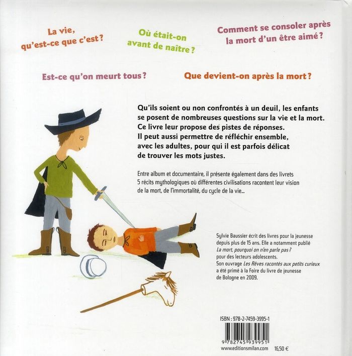 Quatrième de couverture de « Le grand livre de la vie et de la mort »