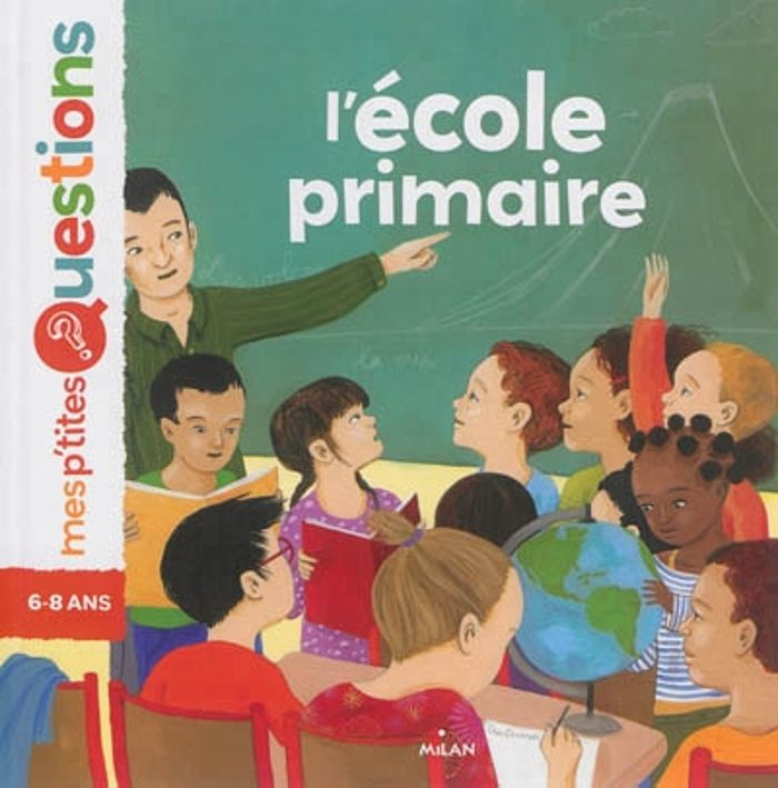 Couverture du livre « L'école primaire » de Pascale Hédelin, librairie Les Contes Infusés à Corte