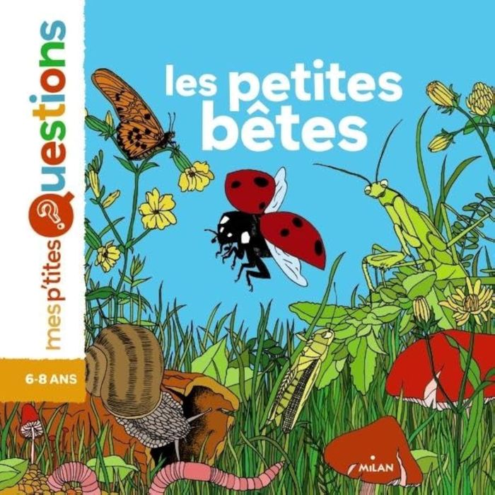 Couverture du livre « Les petites bêtes » de Pascale Hédelin, librairie Les Contes Infusés à Corte