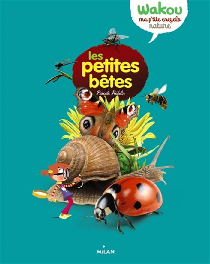 Couverture du livre « Les petites bêtes » de Pascale Hédelin, librairie Les Contes Infusés à Corte