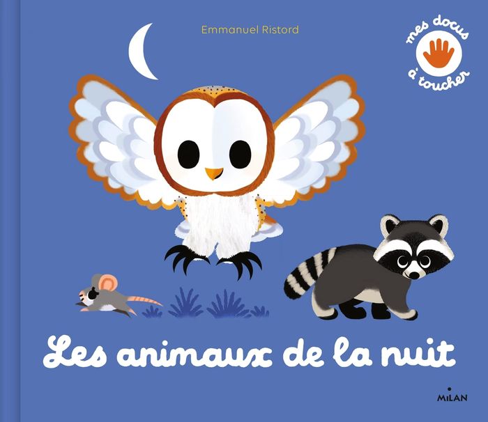 Couverture du livre « Les animaux de la nuit » de Pascale Hédelin, librairie Les Contes Infusés à Corte