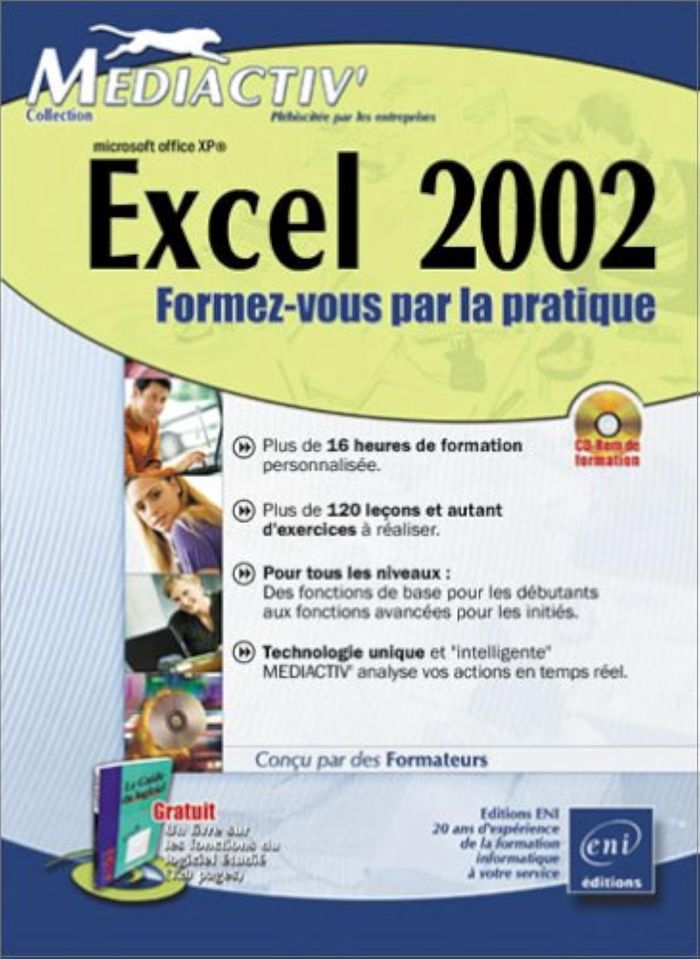 Couverture du livre « EXCEL 2002 » de Collectif, librairie Les Contes Infusés à Corte