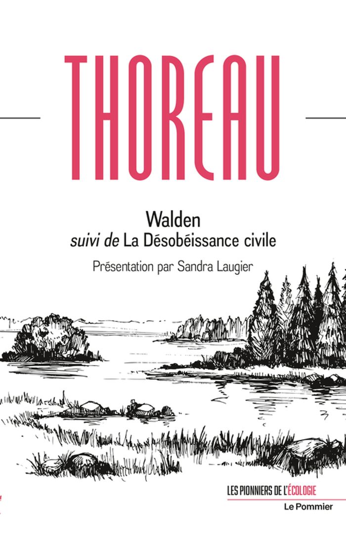 Couverture du livre « Walden ou La vie dans les bois » de Henry David Thoreau, librairie Les Contes Infusés à Corte