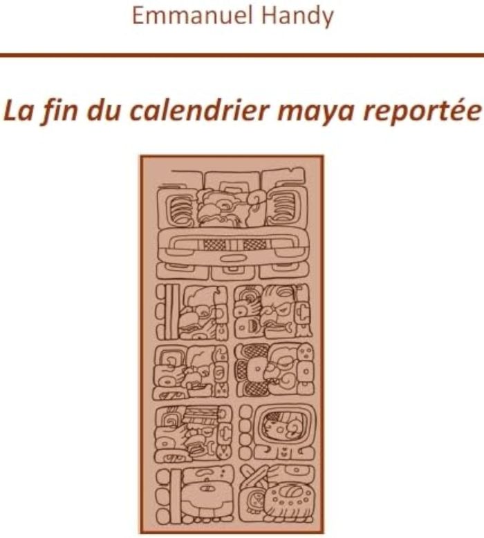 Couverture du livre « LA FIN DU CALENDRIER MAYA REPORTEE », librairie Les Contes Infusés à Corte
