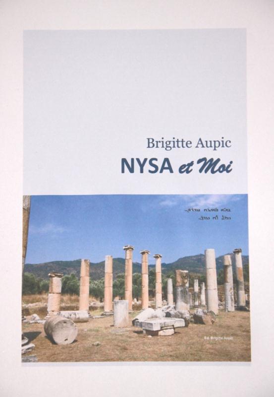 Couverture du livre « NYSA ET MOI » de Brigitte Aupic, librairie Les Contes Infusés à Corte