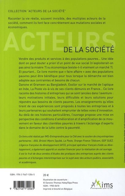Quatrième de couverture de « ET LES CLIENTS PAUVRES ? - ILLUSTRATIONS, COULEUR »