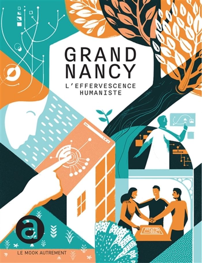 Couverture du livre « GRAND NANCY - L'EFFERVESCENCE HUMANISTE » de Collectif/france, librairie Les Contes Infusés à Corte