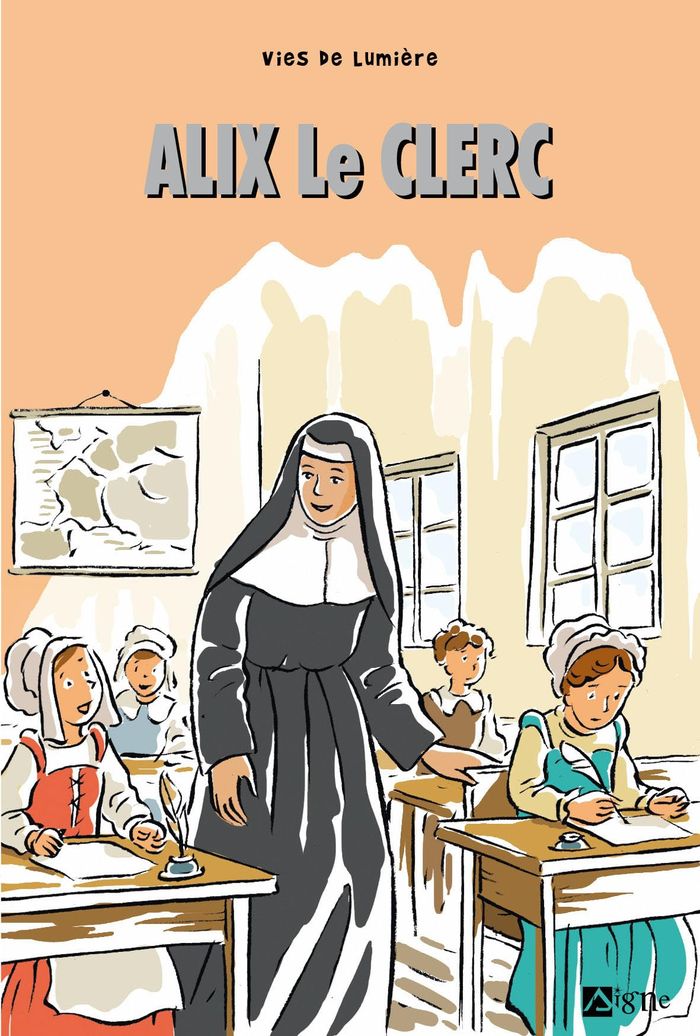 Couverture du livre « ALIX LE CLERC - VIES DE LUMIERE » de Guinement/collectif, librairie Les Contes Infusés à Corte