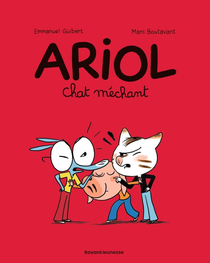 Couverture du livre « ARIOL, TOME 06 - CHAT MECHANT », librairie Les Contes Infusés à Corte