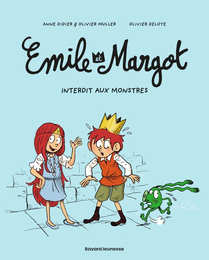 Couverture du livre « EMILE ET MARGOT, TOME 01 - INTERDIT AUX MONSTRES », librairie Les Contes Infusés à Corte