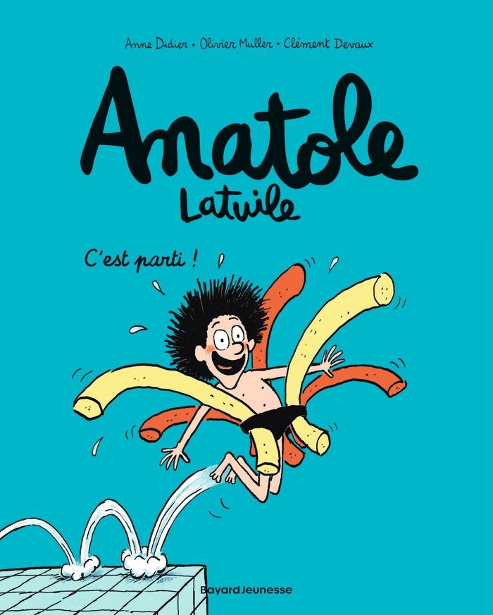 Couverture du livre « ANATOLE LATUILE, TOME 01 - C'EST PARTI ! » de Didier/devaux/muller, librairie Les Contes Infusés à Corte