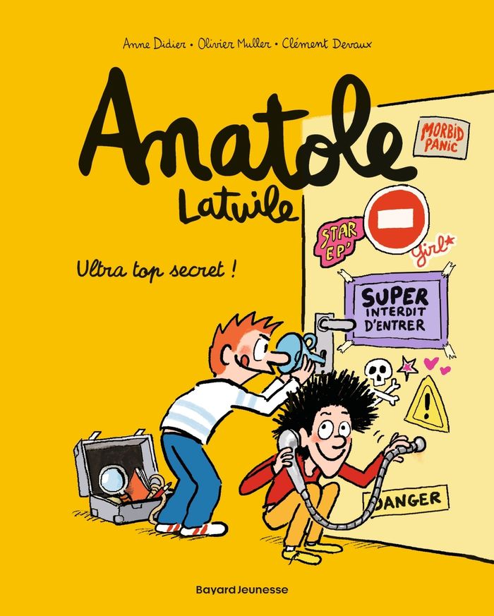 Couverture : ANATOLE LATUILE, TOME 05 - ULTRA TOP SECRET !