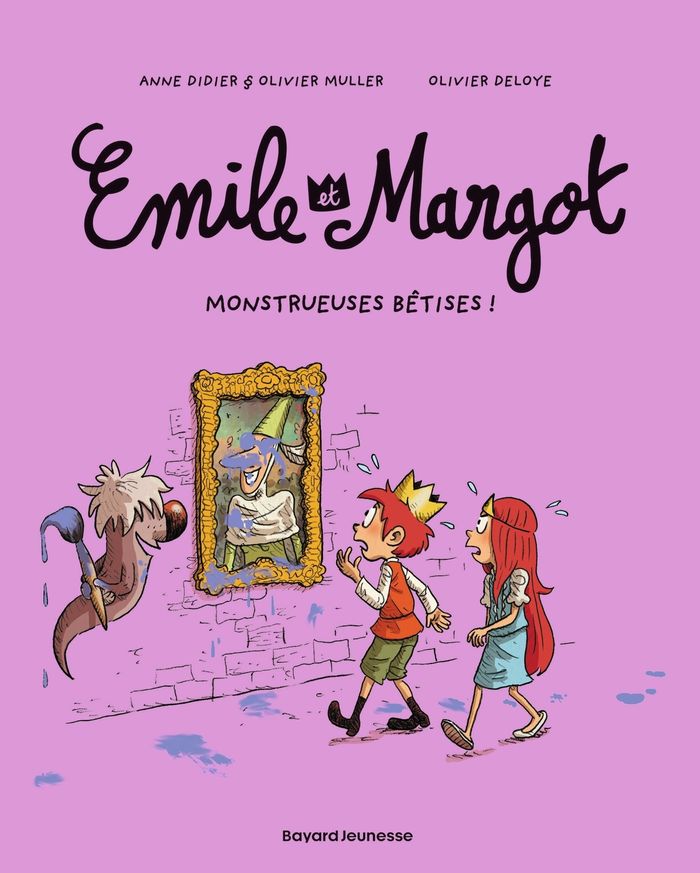 Couverture du livre « EMILE ET MARGOT, TOME 02 - MONSTRUEUSES BETISES » de Muller/didier/deloye, librairie Les Contes Infusés à Corte