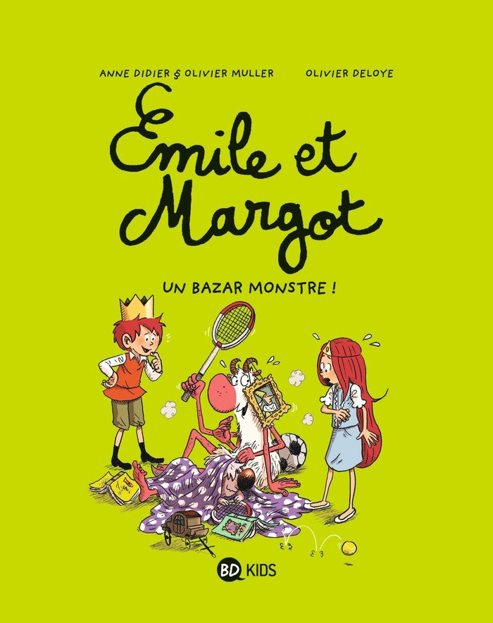 Couverture du livre « EMILE ET MARGOT, TOME 03 - UN BAZAR MONSTRE » de Didier/muller/deloye, librairie Les Contes Infusés à Corte