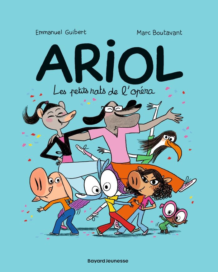 Couverture : ARIOL, TOME 10 - LES PETITS RATS DE L'OPERA