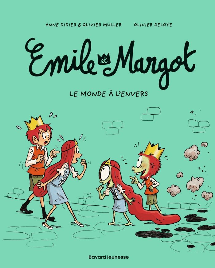 Couverture du livre « EMILE ET MARGOT, TOME 05 - LE MONDE A L'ENVERS », librairie Les Contes Infusés à Corte